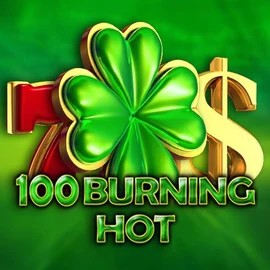 Logo of 100 Burning Hot from Amusnet Interactive at Slot Heart Casino