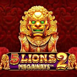 5 Lions Megaways 2 logo by Pragmatic Play at Slot Heart Casino