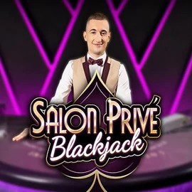 Blackjack Salon Privé slot icon by Ezugi, available at Slot Heart Casino