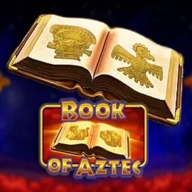 Book of Aztec logo by Amatic Industries at Slot Heart CasinoBook of Aztec