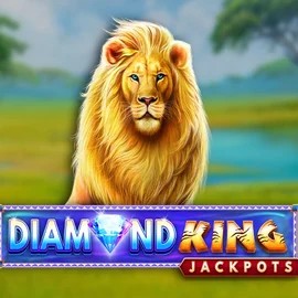Diamond King Jackpots logo by SpinPlay Games at Slot Heart CasinoDiamond King Jackpots