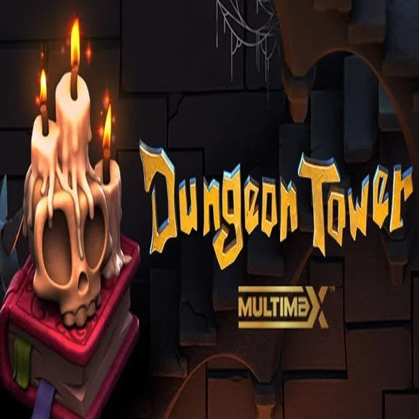 Dungeon Tower slot logo by Peter & Sons at Slot Heart CasinoDungeon Tower