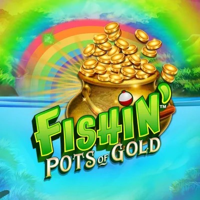 Fishin Pots Of Gold logo by Gameburger Studios at Slot Heart CasinoFishin Pots Of Gold