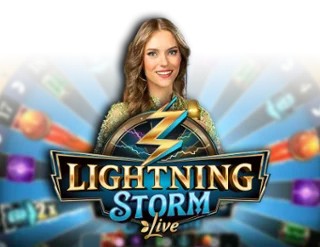 Live Casino logo of Lightning Storm from Evolution at Slot Heart Casino