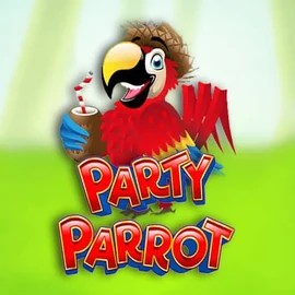 Party Parrot logo by Rival at Slot Heart CasinoParty Parrot