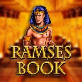 Ramses Book logo by Gamomat at Slot Heart CasinoRamses Book