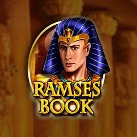 Logo of Ramses Book Deluxe from Gamomat at Slot Heart Casino