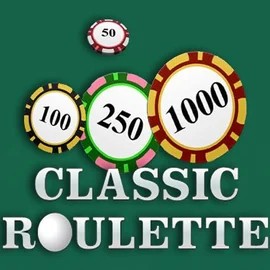 Roulette slot logo by OneTouch Games at Slot Heart CasinoRoulette