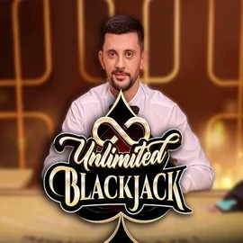Unlimited Blackjack logo by Ezugi at Slot Heart CasinoUnlimited Blackjack